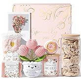 Birthday Gifts for Women Self Care Package Get Well Soon Gift Baskets, Thinking of You Inspirational Sympathy Spa Gift Basket for Women, Unique Valentines Day Gifts Set for Her Wife Friend Mom Sister