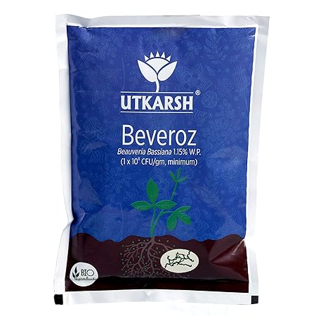 Utkarsh Beveroz (Beauveria bassiana 1.15% W.P.) (900 gm)