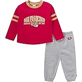 Gerber NFL unisex-baby Nfl Team Shirt and Sweatpants Set