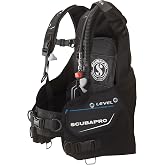 SCUBAPRO Level Super Cinch Front Adjustable Scuba Diving BCD for Recreational Diving