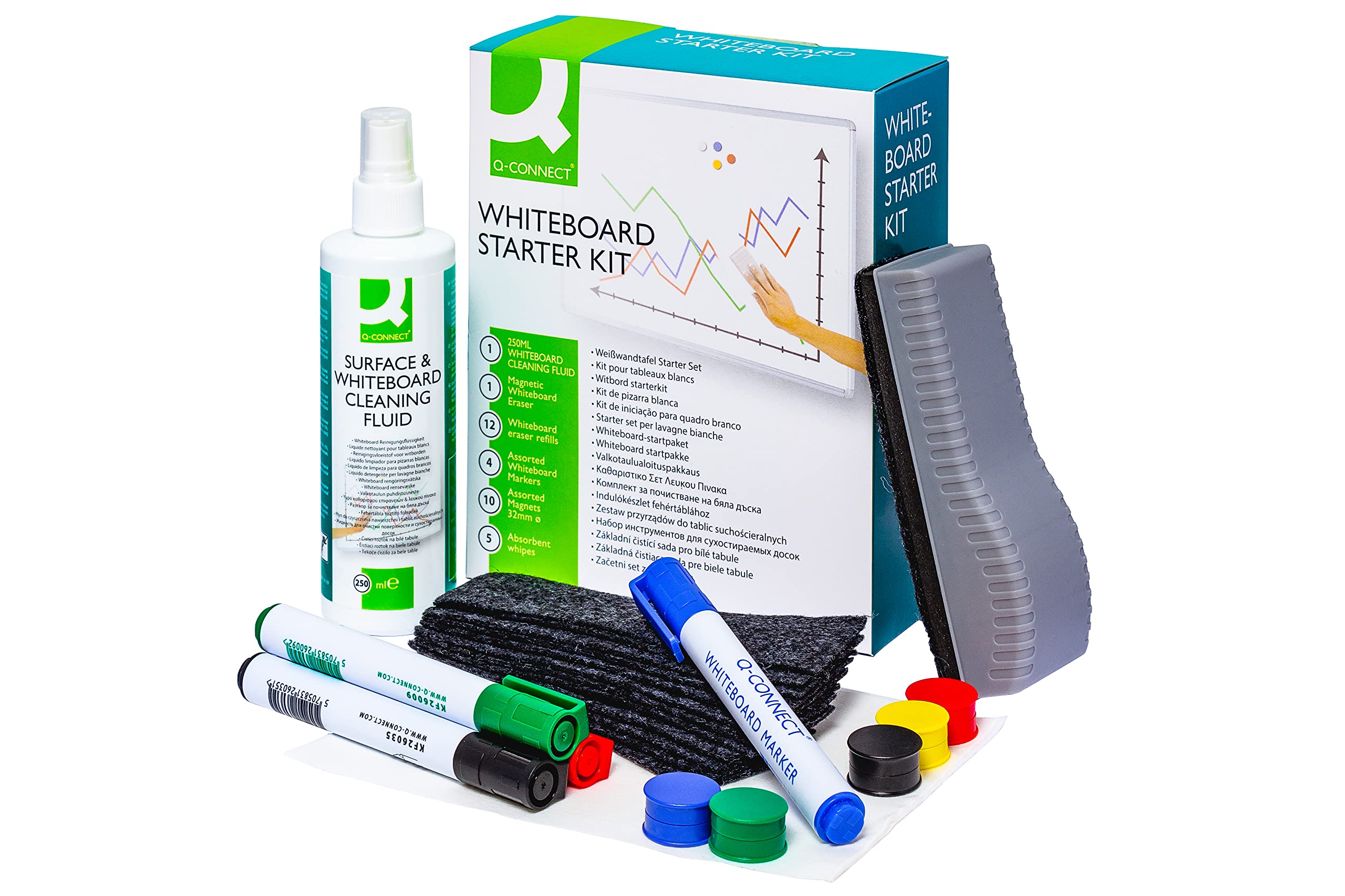 Q-Connect Whiteboard Starter Kit