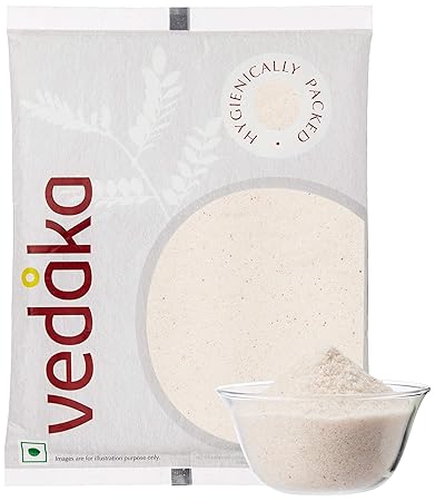 Amazon Brand-Vedaka Pink Rock Salt Powder, 1kg