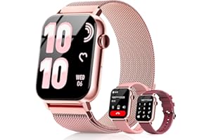Trendia Smart Watches for Women, 1.83&quot; HD Fitness Tracker (Answer/Make Calls), 120+ Sport Modes with Heart Rate/Sleep Monitor, IP68 Waterproof, Fitness Watch for iOS Android, Pink5.0 out of 5 stars 146$29.97