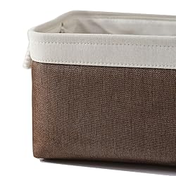 Sacyic Large Storage Baskets for Shelves, Fabric