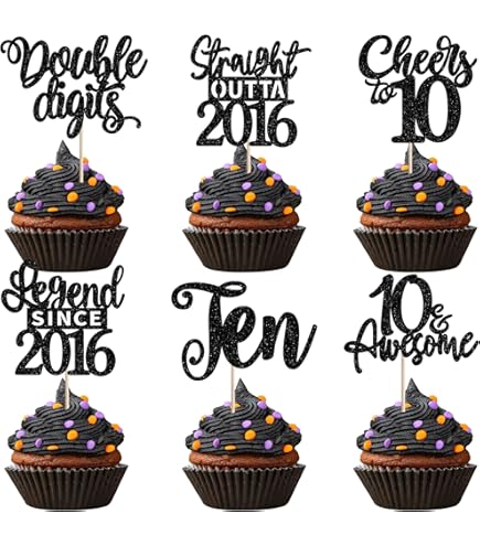 Adornos Para Cupcakes De 30 Cumpleaños: ¡Saludos Por Los Treinta Años! (IMPRIMIBLE) - España