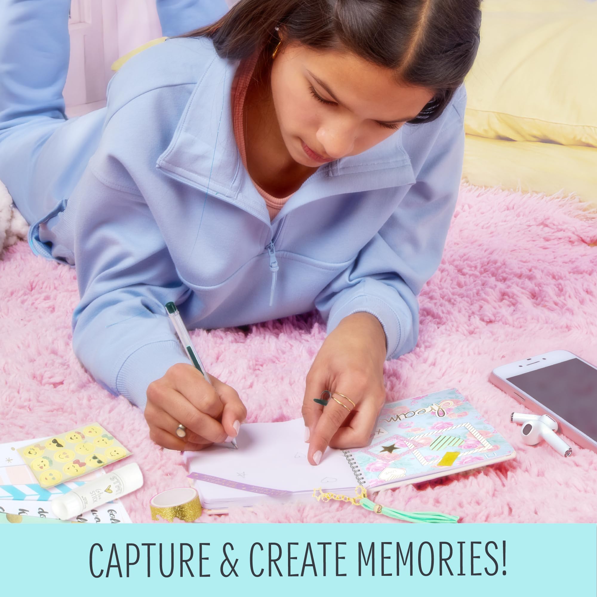 STMT D.I.Y. Dreamers Become Doers Journaling Set, Stationery Set, Bullet Journal Kit, Journaling Kit, Journals for Teen Girls, DIY Journal Set for Girls Ages - 8+