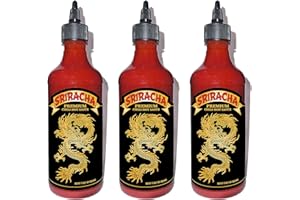 Underwood Ranches New Limited Dragon Sriracha made from the Red Jalapeno Peppers that started the Sriracha Movement! Pack of three Easy Squeeze 17 oz Bottles