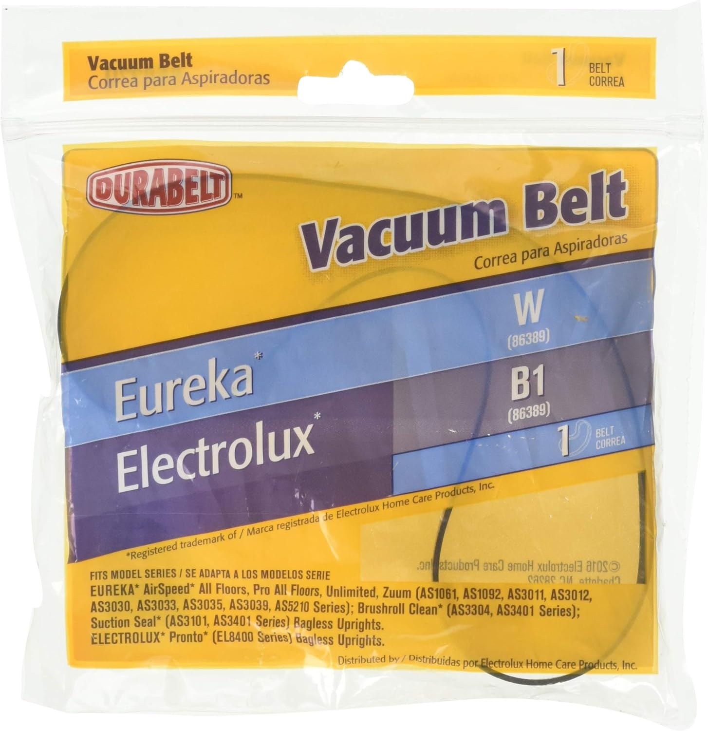 Durabelt Eureka W/Electrolux Style B1 Vacuum Belt