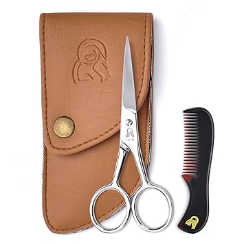 beard trimming scissors kit