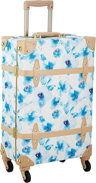Amazon シフレ トランクケース トランクキャリー スタイリッシュなユーラシアトランク 36l 53 Cm 3 8kg ハナガラ ブルー ヌメ Siffler シフレ スーツケース Amazon シフレ トランクケース トランクキャリー スタイリッシュなユーラシアトランク 36l 53 Cm 3 8kg ハナガラ ブルー ヌメ Siffler シフレ スーツケース