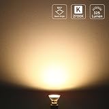 Lepro GU10 LED Bulbs Warm White 2700K 4W 325lm Pack of 5 Non-Dimmable view 2