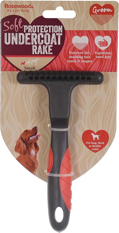 Rosewood Rosewood Soft Protection Undercoat Rake for Dogs Small