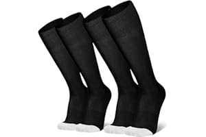 WHIPPY 2 Pairs Baseball Soccer Softball Socks for Youth Adult Over-the-Calf Knee High Socks for Boy Girl