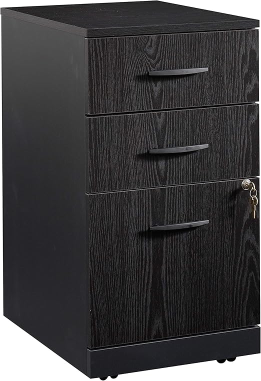 Sauder Via 3 Drawer File Cabinet In Bourbon Oak Amazon Ca Home Kitchen