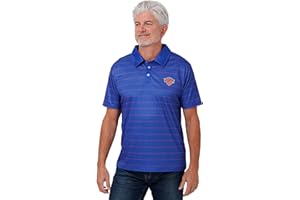 FOCO NBA Mens NBA Team Logo Polo Short Sleeve Polyester Shirt