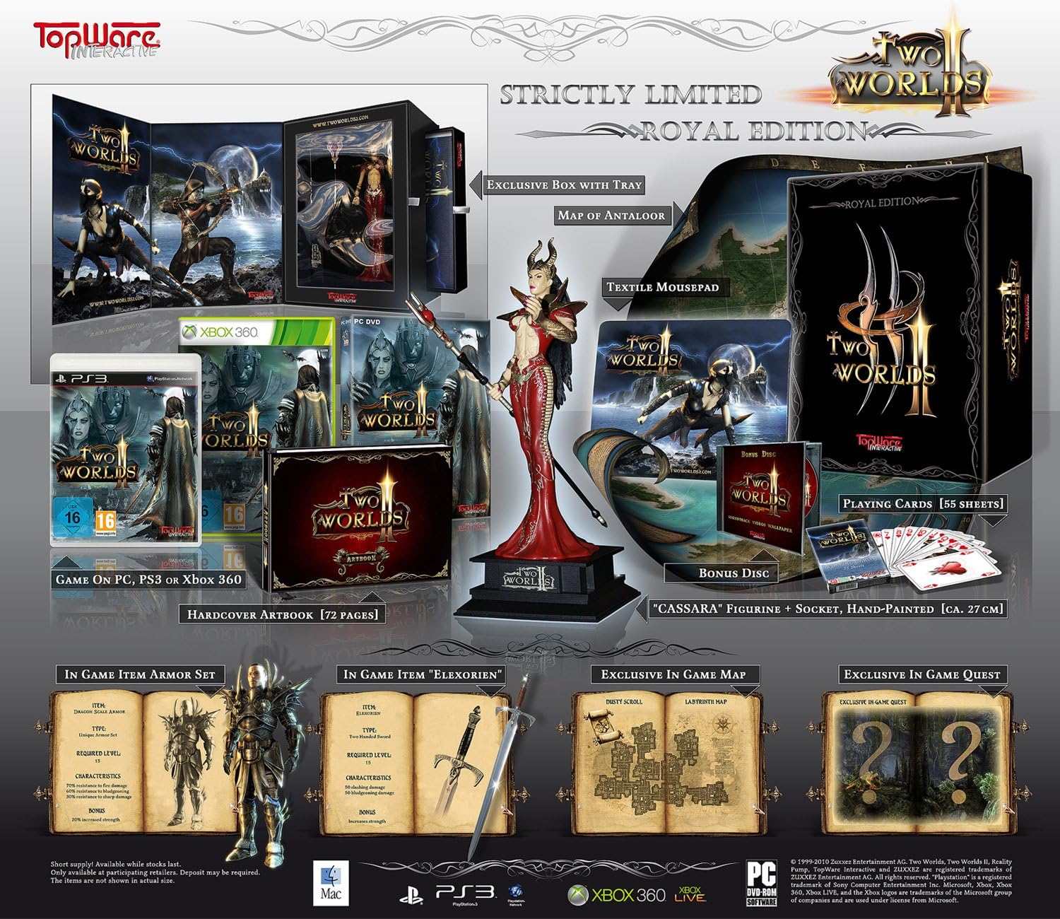 Two Worlds 2 Royal Collectors Edition Xbox 360