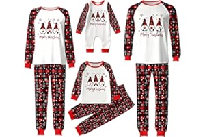 Christmas Pjs for Family 2025 Matching Sets Holiday Xmas Christmas Pajamas Jammies Cute Pyjamas Sleepwear Loungewear