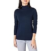 Amazon Essentials Women's Lightweight Mockneck Sweater (Available in Plus Size)
