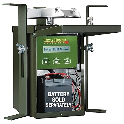 Battery Model Th70 Sp12 Charger Texas Hunter 12 Volt Game Feeder
