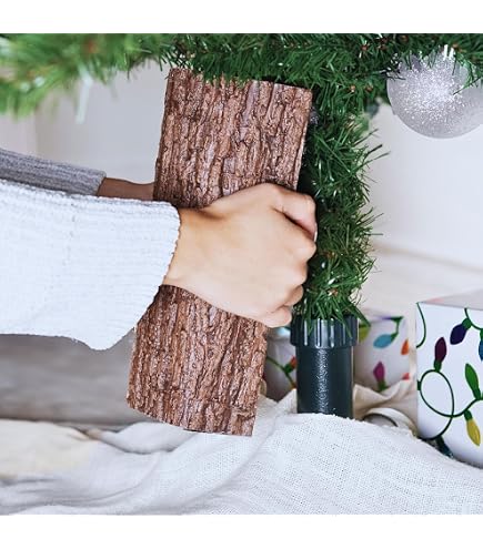Extension De Hauteur Pour Sapin De Noël Artificiel - Rehausseur En Fer, 37 Cm, Pour Plus De Grandeur