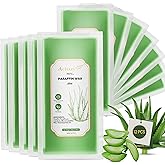 Achzzy Natural Paraffin Wax Refills, 12-Pack Paraffin Wax Blocks of Aloe Scent for Paraffin Bath, Paraffin Wax for Hand and Feet for Deep Hydration, Moisturizing and Nourish(Aloe)