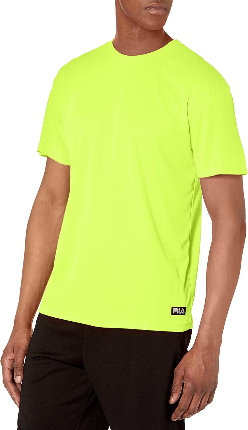 Fila Men's High Visibility Short Sleeve Top: Clothing