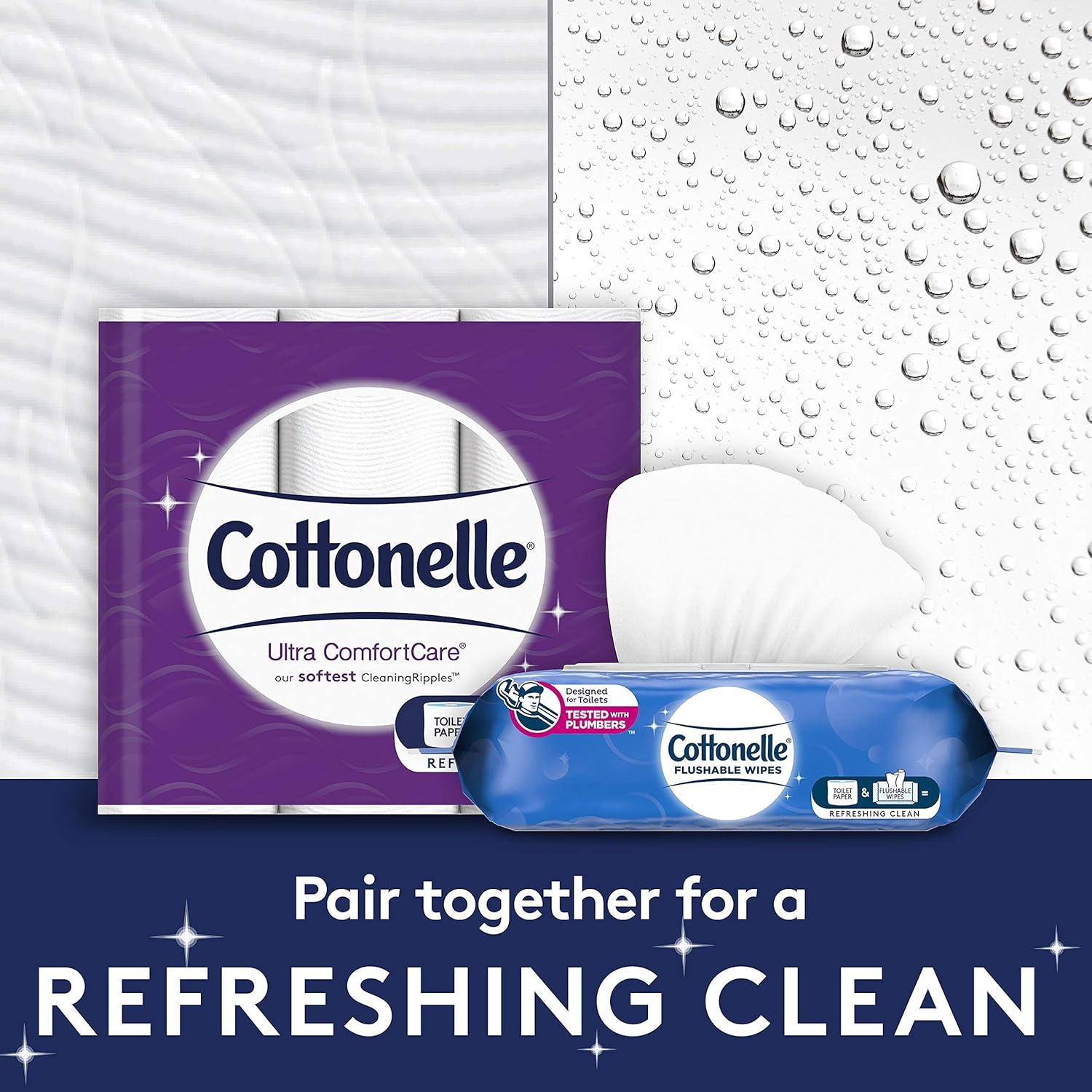 Cottonelle Ultra ComfortCare Toilet Paper, 12 Double Rolls, Soft Bath Tissue: Health & Personal Care