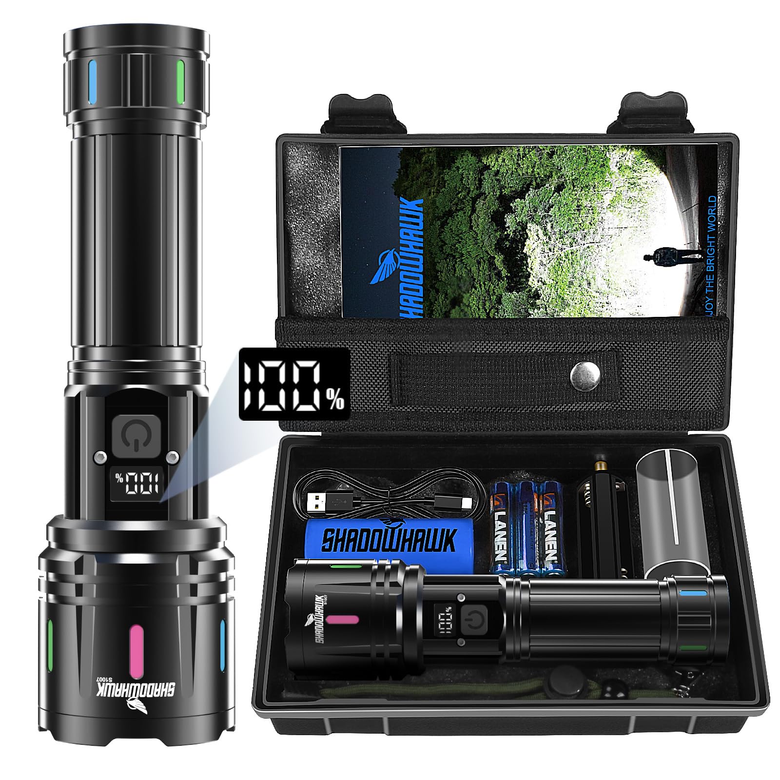 Shadowhawk Flashlights High Lumens