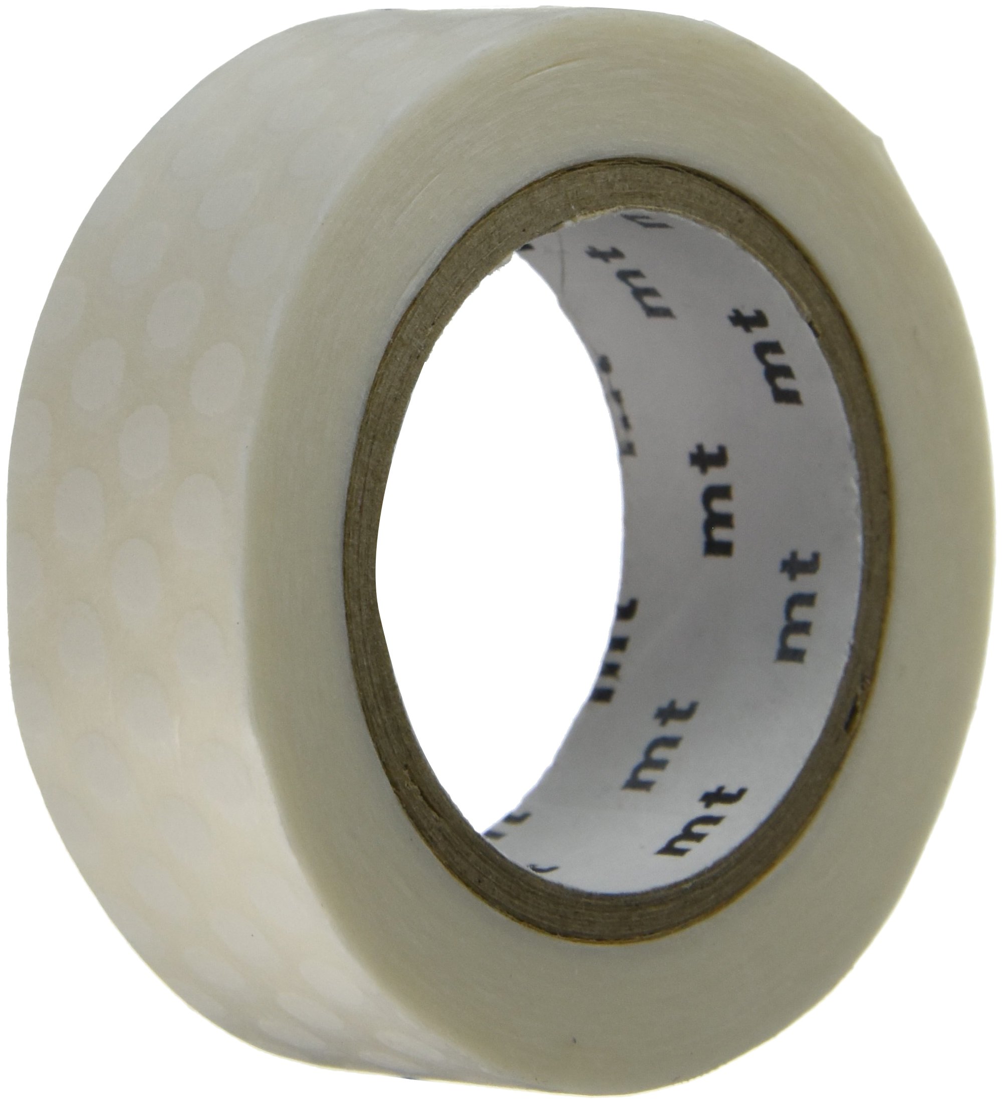 mt Masking Tape 1P "Dot White" Washi Masking Tape - White