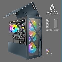 AZZA CAST PC Case - ATX Mid-Tower with Aluminum
