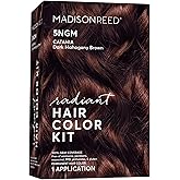 Madison Reed Radiant Hair Color Kit - 5NGM Dark Cinnamon Brown with Gold Mahogany Tones (Catania Brown), Dimensional Gray Hair Blending Permanent Hair Dye, PPD-Free & Ammonia-Free, 1 Pack