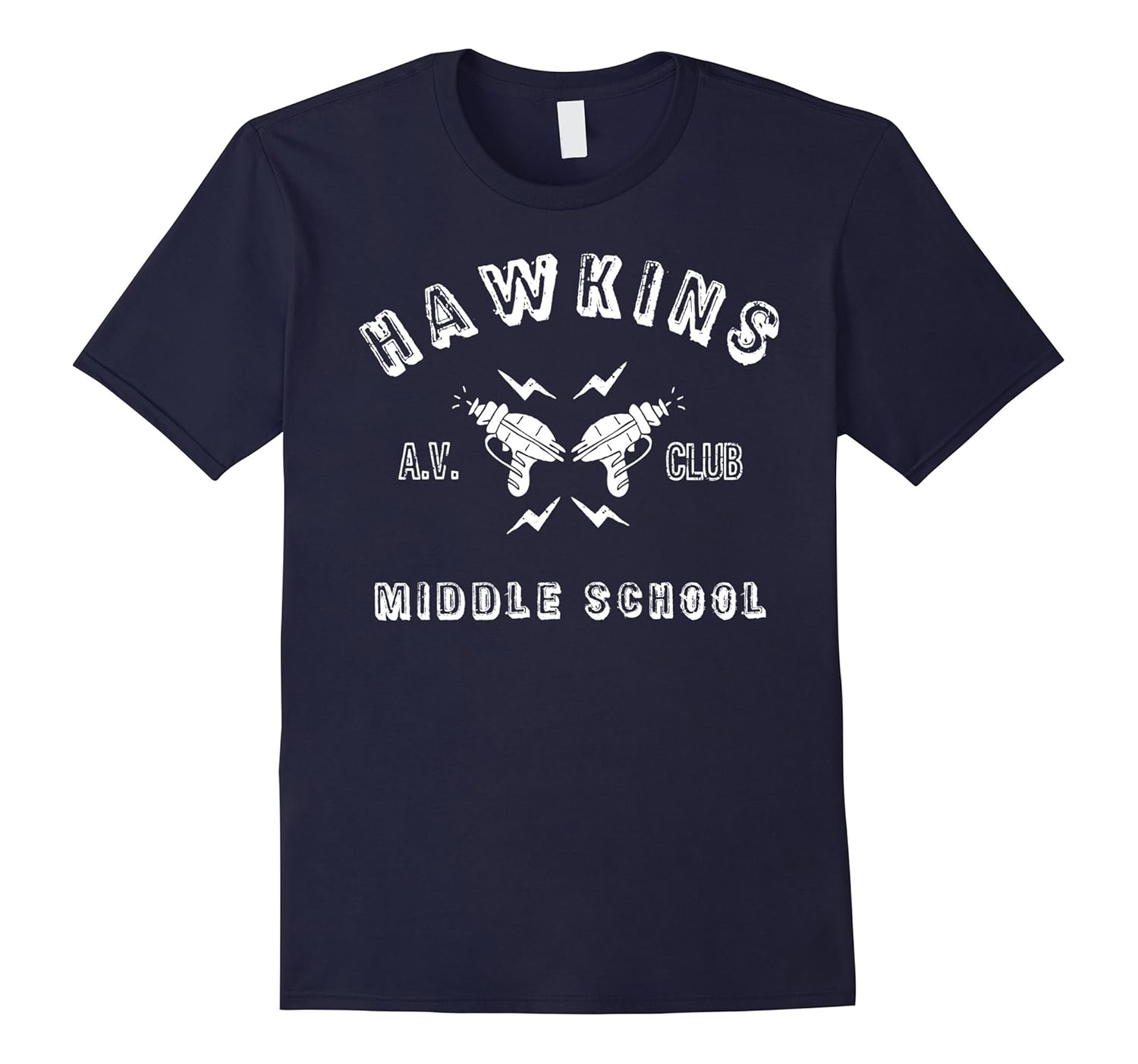 Hawkins Middle School A.V. Club - T-Shirt-Rose