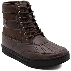 NAUTICA Men's Insulated Duck Ankle Snow Boots