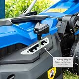 Hyundai 15 in Electric Lawn Mower 1600W Rear Roller Mulching 40 L Bag 10m Cord view 5