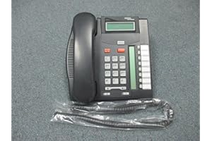 Nortel Norstar T7208 Charcoal 8 Button Display Speaker Telephone NT8B26AABL