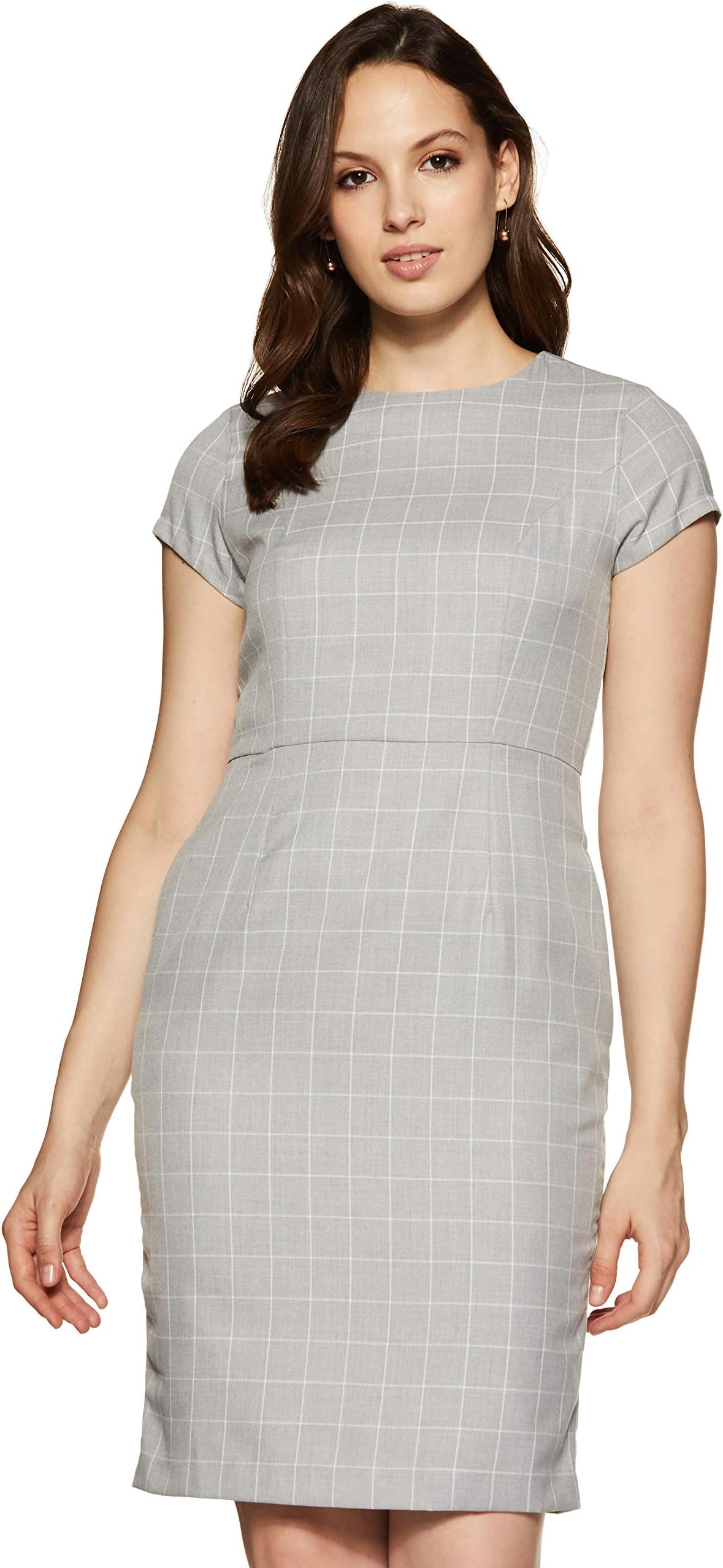 van heusen ladies dresses Woman Crepe A Line Dress category-womens-dresses-dresses