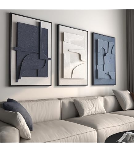 モダンアート Amazon.com: Uttermost 32282 Seabreeze - Abstract Framed Canvas