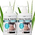 Reshape+ Collagen Cream Moisturizer Body Lotion & Face Cream | Dry Skin Rescue Collagen Lotion | Skin Tightening Cream | Skin Firming + Tightening Lotion | Body Skin Care Products, 15 Fl Oz (2-Pack)
