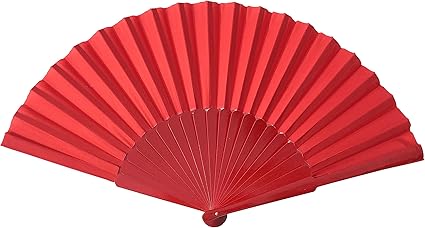 La Senorita Flamenco Eventail Xl Couleur Differentes Tissu Polyester Bois Robe Espagnol Rouge Accessories Amazon Canada