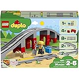 LEGO DUPLO Eisenbahnbrücke und Schienen 10872 Konstruktionsspielzeug