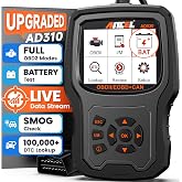 ANCEL AD530 OBD2 Scanner-Upgraded AD310, Car Code Reader for Check Engine Light, Full OBDII Scan Tool for Read &amp; Clear Fault Codes, Battery Test &amp; Live Data, OBD II Diagnostic Scanner for 1996+ Cars