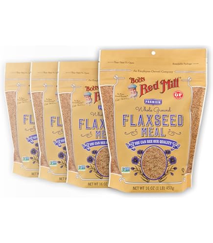 Amazon.com : Bob's Red Mill, Flaxseed Meal, Golden, Pack of 4