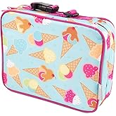 Bentology Lunch Box for Kids- Insulated, Waterproof, Durable Tote Bag Lunchbox fits Bento Boxes, Containers, Jars, Bottles- Keeps Food Hotter or Colder Longer- Back To School Reusable Sleeve For Girls