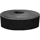 ELW 5-6 oz (2-2.4mm) Black Straps, Belts, Strips 1.5" Wide X 40" Length (3.8cm x 1.06m) Full Grain Leather Crazy Horse Belt Medium DIY Craft, Pet Collars, Blanks, Accessory, Jewelry, Wrapping