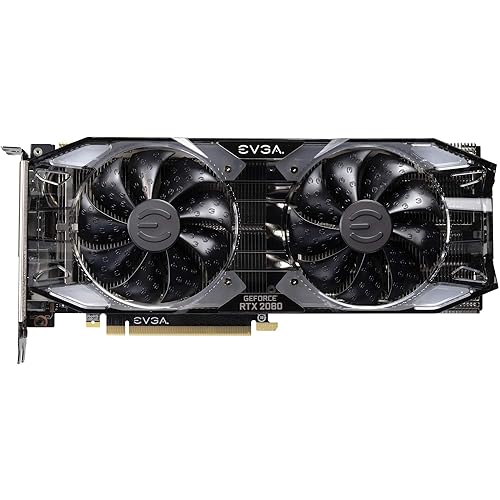 EVGA GeForce RTX 2080 XC GAMING, 8GB GDDR6, Dual HDB Fans RGB