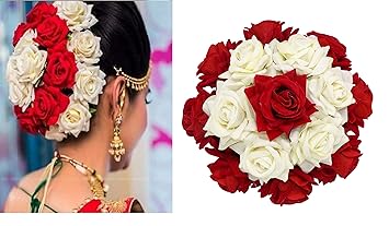 Buy Ekan South Indian Wedding Hair Gajra Hair Accessories For
