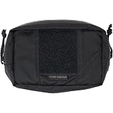 FHF Gear E4 Pouch &ndash; Large Multipurpose MOLLE Storage Pouch with Dual Zippers for Chest Rigs, Hip Belts &amp; Outdoor Gear