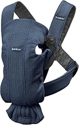 BabyBjörn Baby Carrier Mini 3D Mesh Navy Blue Brand New in Box view 5