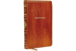 KJV, Personal Size Reference Bible, Sovereign Collection, Leathersoft, Brown, Red Letter, Comfort Print: Holy Bible, King James Version