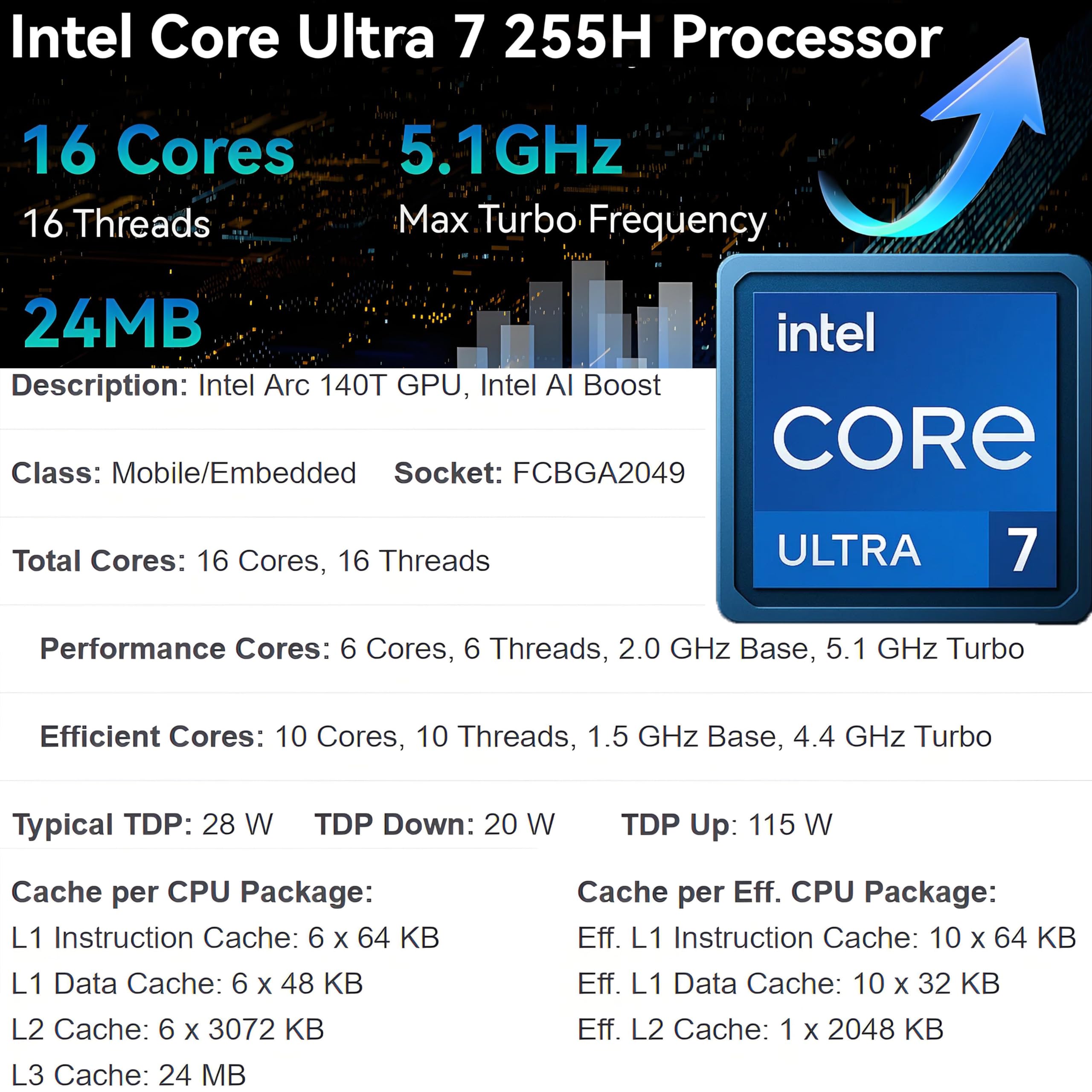 Lenovo ThinkPad E16 Gen 3 Business Laptop Computer, Intel 16-Core Ultra 7 255H (Beat i9-13900H), 12GB DDR5 RAM, 512GB PCIe SSD, 16